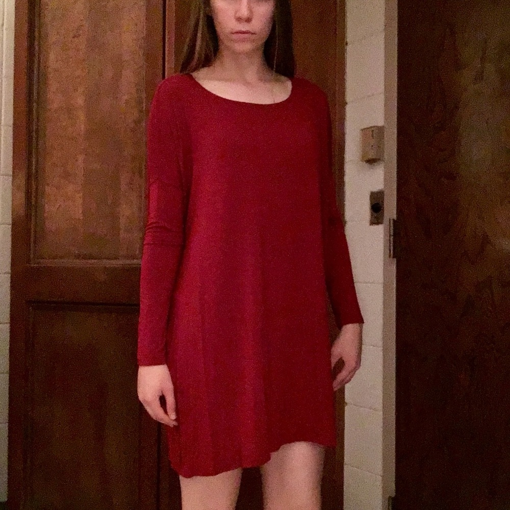 Long Sleeve Swing Dress